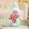 Pingüino Navideño Colorido Muñeco de Nieve Tarjeta Amor Ciervo Navideño Colorido Juguete de Peluche Muñeco Decoración para Actividades