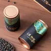 Nueva Caja de Empaque para Bayas de Goji, Caja Vacía, Bayas de Goji Rojas, Caja de Regalo de Bayas de Goji Negras, Lata Redonda, Exquisita Lata Sellada, Empaque de Regalo para Fiestas