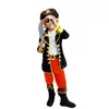 Disfraces de Piratas del Caribe para Halloween B-0021 Traje Auténtico de Pirata Jack Envío Directo