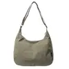 Bolsa Transversal Grande de Cor Sólida Estilo Coreano Simples para o Dia a Dia Mochila de Ombro Único Inclinado Estilo Hip Hop 2024 Atacado