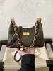 Bolso de hombro cruzado acolchado con cadena estilo Chanel para mujer, moda coreana de nicho, bolso de hombro y bandolera simple