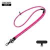 Cordón para Teléfono Móvil de Aspecto Elegante, Tres en Uno Cruzado, Correa Desmontable para Colgar del Cuello, Cadena Antiperdida para Teléfono Móvil, Estilo Largo
