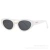 Nuevas gafas de sol estilo ojo de gato de estilo retro europeo y americano, con personalidad para mujer, montura pequeña, gafas de sol de alta calidad para chicas atractivas, combinables con todo, moda sencilla