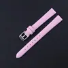 Pulseira lisa acessórios fofos da moda verde rosa à prova d'água à prova de suor couro super macio corrente de relógio unissex