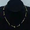 Collar Réplica de Diseñador Estilo Europeo y Americano Transfronterizo con Etiqueta, Fotos Reales, Múltiples Accesorios, Collar de Moda de Lujo de Alta Gama para Mujer al por Mayor