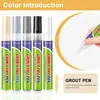 ¡Guau! Plumón Embellecedor de Juntas de Azulejos Transfronterizo, Plumón de Reparación de Color para Juntas, Impermeable y que No se Desvanece, Plumón Embellecedor de Juntas de Azulejos de Gran Capacidad