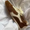 Nuevas Zapatillas Casuales de Cuero Gamuza de Vaca Vintage Retro para Mujer Primavera 2026