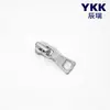Cremalleras YKK originales con cursores metálicos #3 y #5, disponibles en varios colores, en stock para bolsos, ropa y cierres de bolsillo