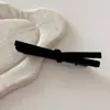 Pinza Lateral para el Cabello de Terciopelo de Alta Calidad con Lazo, Pinza Simple para Flequillo, Pasador Lateral para Cabello Rebelde, Pinza de Pato