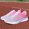 Zapatillas Nuevas de Primavera y Otoño para Mujer de Comercio Exterior Transfronterizo 2026, Zapatos de Malla Fly-Knit para Mujer, Zapatos Deportivos, Zapatillas de Correr Planas para Estudiantes para Mujer