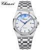 Reloj para Hombre CHENXI Amanecer Explosiones Transfronterizas Tendencia de Moda Roble Reloj para Hombre Luminoso Impermeable Correa de Acero Reloj de Cuarzo