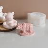 Bóia de Urso Polar, Urso, Gatinho, Vela Perfumada de Dragão, Molde de Silicone, Cola DIY Abóbora, Coelho, Moedor de Gesso