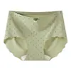 2026 Hilo de Hielo Sin Costuras Lunares Simples Pantalones de Yoga de una Pieza para Mujer Bragas Triangulares Elásticas que se Ajustan a la Cadera para Mujer