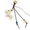 Colgante original de caballo lindo para el Año del Caballo, muñeca de cuero estilo miu en colores macarrón, dijes para bolso al por mayor