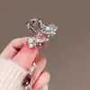 Pinza para el Cabello Pequeña Elegante Minimalista de Cristal Perla 2024 Nuevo Flequillo Lateral Pinza Superior Pinza para el Cabello