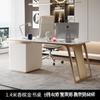 Mesa de Escritório Luxo Leve Ardósia Brilhante, Mesa de Estudo Moderna Simples de Alto Nível, Mesa de Designer Estilo Minimalista