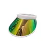 Sombrero retráctil de estilo coreano para mujer, con parte superior vacía, para el sol, para verano, para playa, con función UV para hombre