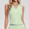Conjunto Deportivo Nuevo para Yoga y Fitness Transfronterizo, Chaleco Deportivo sin Mangas con Almohadillas en el Pecho, Conjunto de Falda para Correr al Aire Libre y Tenis Transpirable