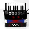 Fábrica Fonte Atacado ABS 17 Teclas 8 Baixos Acordeão Infantil Teclado Infantil Instrumentos Musicais Amazon Venda Quente