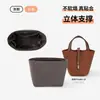 Bolsa de Nuevo Estilo Bolsa Dentro de Bolsa Forro para Cesta de Verduras Bolsa de Almacenamiento de Maquillaje Bolsa con Soporte Interior Bolsa Cubo Forro de Bolsa Bolsa de Tela Multifuncional