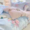 2025 Nuevo Estilo Algodón Puro Múltiples Especificaciones Funda de Edredón Sábanas Juego de Cama de Cuatro Piezas