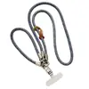 Cordón para Teléfono Largo Tres en Uno Transfronterizo con Correa Desmontable para Cuello/Muñeca y Cuerda de Seguridad para Bolsas para Prevenir la Pérdida