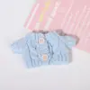 Ropa para muñeca de 10 cm, camiseta de manga corta, chaleco para muñeca, colección de atuendos para muñeca Labubu de 17 cm