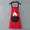 Delantal Lindo Estilo Japonés Impermeable y a Prueba de Aceite para Cocina y Tareas Domésticas Ropa de Trabajo para Mujer Cubre Cintura Estampado con logo