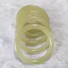 Al por mayor Clima Jade Afgano Lago Agua Verde Verde Antiguo Material Pulsera Azul y Blanca Color Agua Clara Hielo Barra Redonda