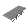 Cama Plegable Oficina Siesta Oficina Siesta Cama Individual para Adultos Simple Portátil Exterior Cama de Compañía para Hospital Engrosada Reforzada