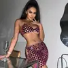 AYJ2026 Modelo Nuevo Directo del Fabricante, Transfronterizo Europeo y Americano Discoteca Vestido de Acrílico con Lentejuelas Hecho a Mano Patchwork