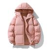 Chaqueta acolchada de algodón estilo americano de la NASA para hombres y mujeres Invierno 2024 Engrosada Holgada Casual Cálida Combinable para Pareja