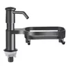 Dispensador de jabón para fregadero personalizado con cesta de almacenamiento, dispensador universal de detergente para fregadero de cocina, cesta de drenaje 360 grados