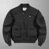 Chaqueta bomber de primavera y otoño para hombre, chaqueta informal de moda de primavera, ropa de trabajo de béisbol americana.