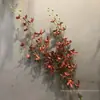 Orquídea Phalaenopsis Vandai Simulada Arranjo Floral Caseiro Fotografia Casamento Segurar na Mão Adereços de Flores Artificiais Sala de Estar Mesa de Jantar Orquídea