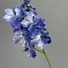 9 Orquídeas Phalaenopsis Artificiales para Decoraciones de Boda, Orquídeas Phalaenopsis Falsas, Flores Artificiales para Venta al por Mayor Transfronteriza