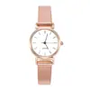Reloj Popular Transfronterizo para Mujer, Reloj para Examen de Estudiante Femenina, Reloj de Moda Estilo Ins, Reloj de Cuarzo de Vidrio de Gama Alta