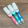 Escova de Limpeza com Cabo de Silicone Escova Nano Doméstica Diária de Plástico para Sapatos Escova Multifuncional de Cerdas Macias Loja de 2 Reais Atacado