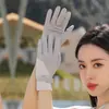 Mangas de Protección Solar, Mangas de Hielo, Mangas de Hielo de Verano para Hombres y Mujeres, Guantes Sueltos de Seda de Hielo Fresca de Manga Larga de Verano para Protección Solar