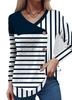Amazon estación independiente europea y americana TEMU ropa de mujer transfronteriza otoño nuevo camiseta casual de mujer con cuello en V y botones de manga larga