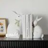 Armário de TV Fofo de Desenho Animado Suportes de Livros Estante Coelho Adorável Quarto de Crianças Decorações de Quarto Modelo Artesanato 3D