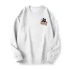 Recién llegado: Sudaderas con cuello redondo estampadas, modernas y versátiles, para adolescentes, perfectas para actividades al aire libre, con un diseño elegante y ligero.