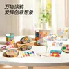 Marcador de Acrílico Base Agua Tianhui para Niños Barril Triangular Personalizado Secado Rápido Estudiante Punta Única Set de Pinceles Acuarela para Pintar