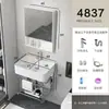 Lavabo de Pared para Uso Doméstico, Juego de Lavabo para Baño en Balcón, Soporte Triangular Simple de Cerámica para Apartamentos Pequeños