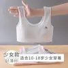 Ropa interior sin costuras para niñas de secundaria, sujetador tipo camisola cómodo y sin aros para niñas durante su período de crecimiento, previene la protrusión