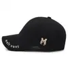 Gorra de béisbol de ala ancha para hombre y mujer, nueva gorra rígida con letras bordadas, gorra con visera para exteriores, venta al por mayor