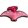 Fivela de Sapato Série Dinossauro PVC Transfronteiriço Quente DIY Acessórios para Sapato Flor de Sapato Plástica Gotejada PVC Removível