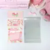 Dibujo Animado Lindo Tarjeta Cabeza Tarjeta Dorso Embalaje Tarjeta Inferior Embalaje Coreano Protección de Tarjeta Joyería Horneado Embalaje de Regalo Tarjeta