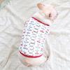 Petstyle Fadou Algodão Stretch Desenho Animado Colete Roupas para Cachorro Gordo Bago Cachorro Gordo Corgi Luta de Touros Garfield