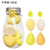 Set de Esponjas de Maquillaje Ultra Suaves Más Vendido Transfronterizo en Botella, 6 Piezas, Doble Uso para Aplicación Seca y Húmeda, Herramientas de Maquillaje tipo Puff Almohadilla, Esponjas de Maquillaje